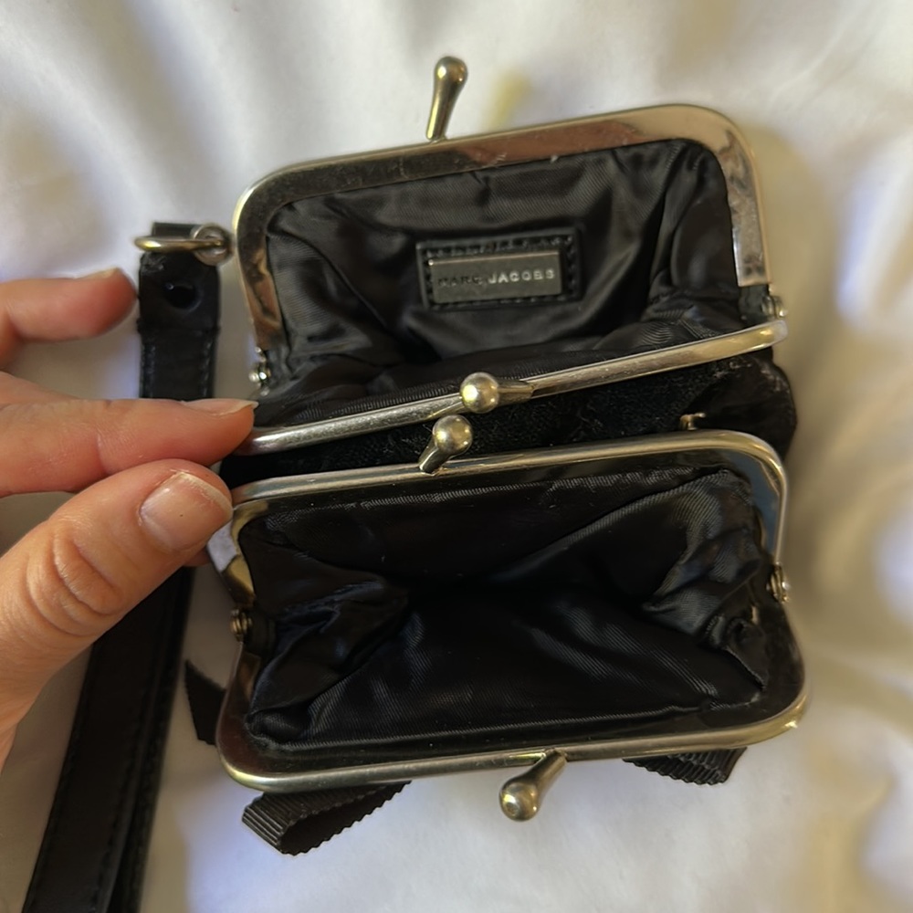 Vintage Marc by Marc Jacobs quilted coin purse wristlet - Picture 3 of 5